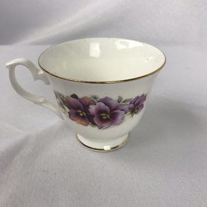 Hammersley by Aynsley, Made in England Pansy Tea Cup